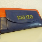 ツートーンレザーが一際目を惹く「KENZO長財布」