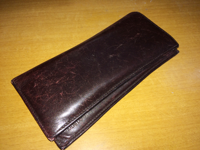 １０年以上使用しているポロラルフローレンの丈夫な財布